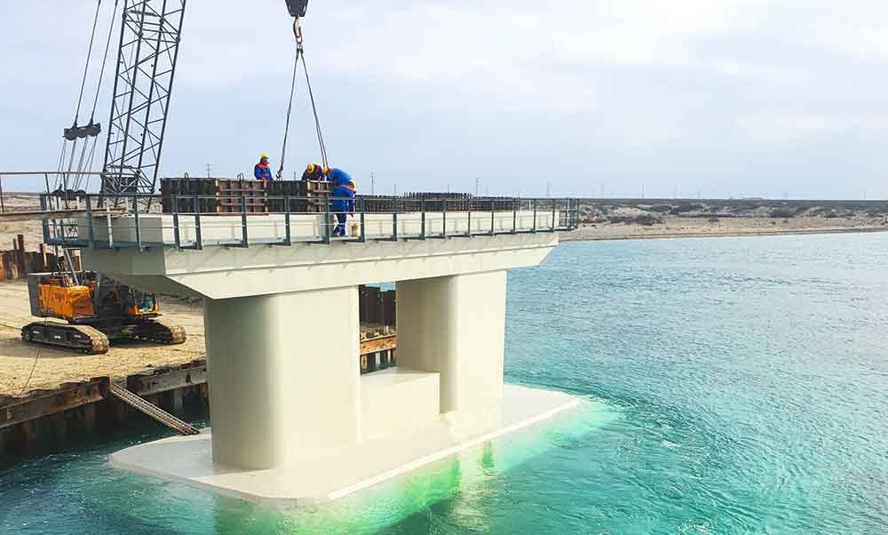 Türkmenistan'da Karaboğaz Körfezi'ne yapılacak köprünün detayları belli oldu