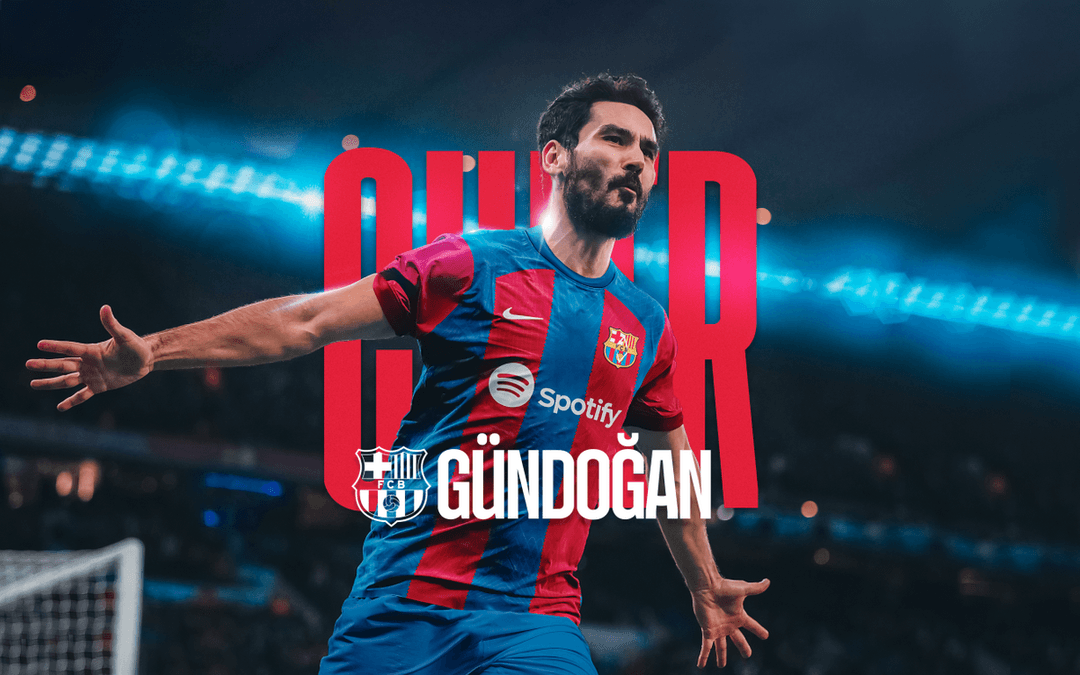 Ilkay Gundogan officially joins Barcelona