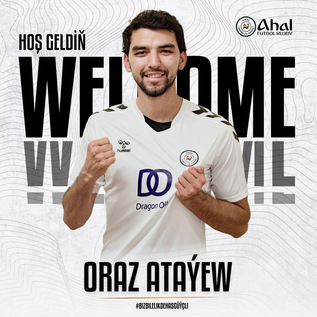 Defender Oraz Atayev moved from the Lotus Music media team to the Turkmen “Ahal”