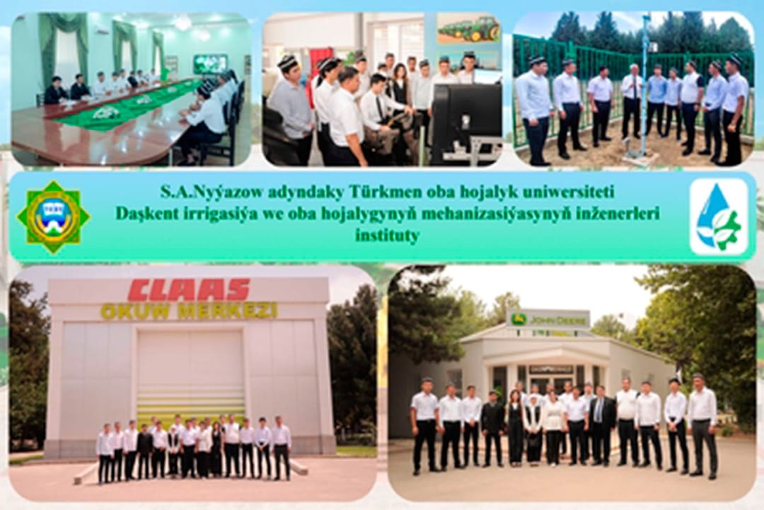 Большая группа студентов из Ташкента проходит стажировку в Туркменистане