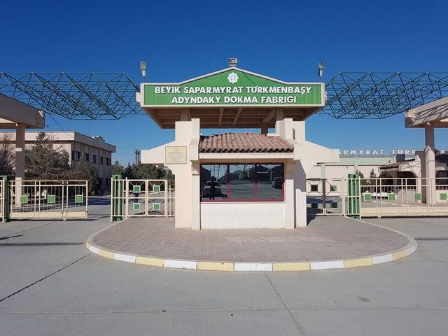 Baherden textile factory named after Saparmurat Turkmenbashi the great