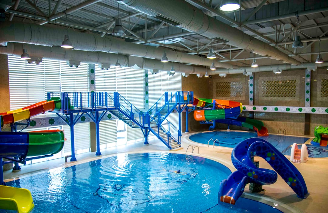 Развлеките детей в аквапарке