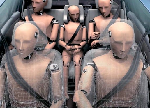 Ремни безопасности помогают сохранить жизнь