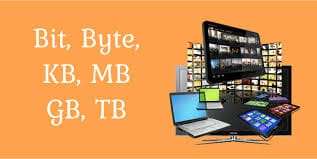 Biitden gigabaýta,  gigabaýtdan ýottabaýta çenli...