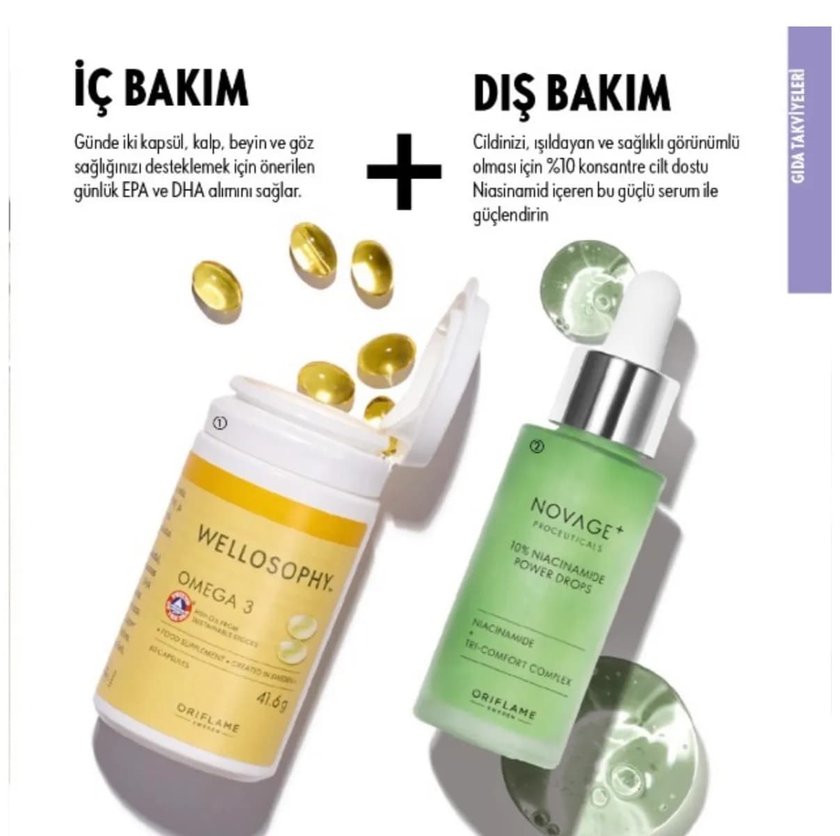 OMEGA 3 Oriflame Jemma poster