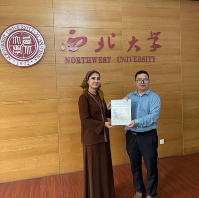 Students from Turkmenistan undergo language training in China