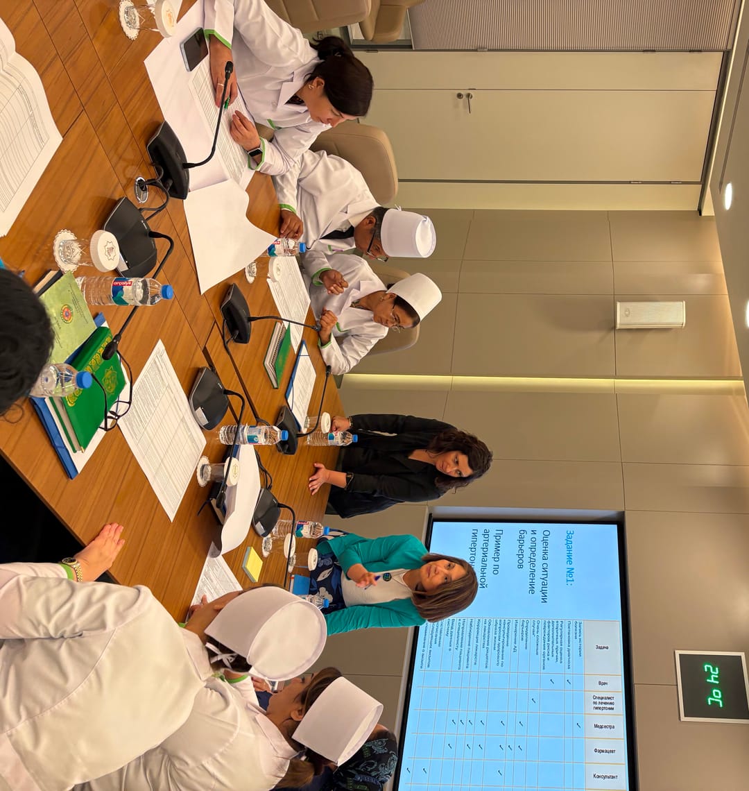 Миссия ВОЗ в Туркменистане: содействие улучшению лечения ХОБЛ и бронхиальной астмы