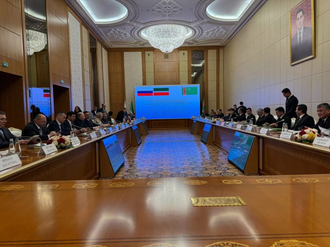 A meeting of the Joint Turkmen-Tatarstan Working Group is underway in Ashgabat