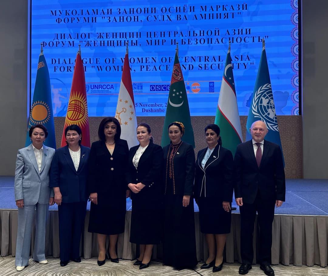 Türkmen parlamenterler, Duşanbe'de düzenlenen Orta Asya Kadın Liderler Diyaloğu'na katıldı