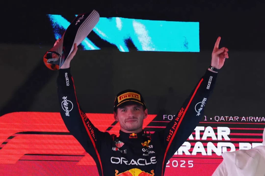 Formula 1'de 2025 sezonunun 23. yarışı olan Katar Grand Prix'sini, Max Verstappen kazandı