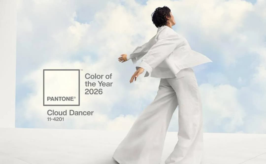 Pantone назвал оттенок белого Cloud Dancer цветом 2026 года