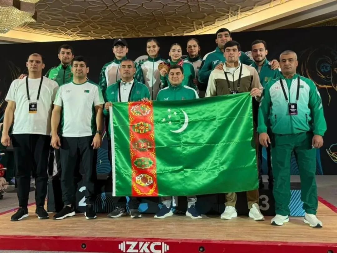 Turkmenistan's weightlifters won six medals at the international tournament in Doha