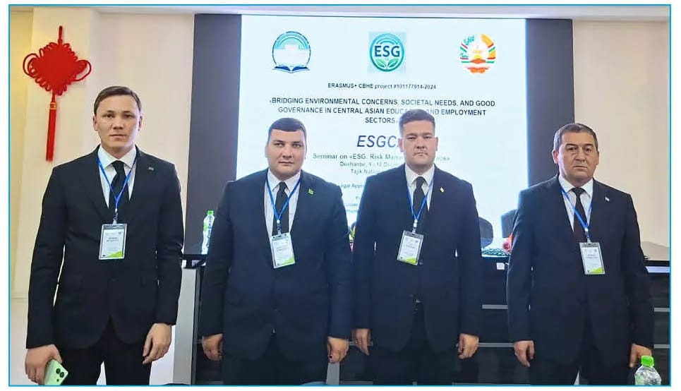 Türkmenistanyň wekiliýeti Täjigistanda geçirilen ESGCA taslamasynyň çägindäki maslahata gatnaşdylar