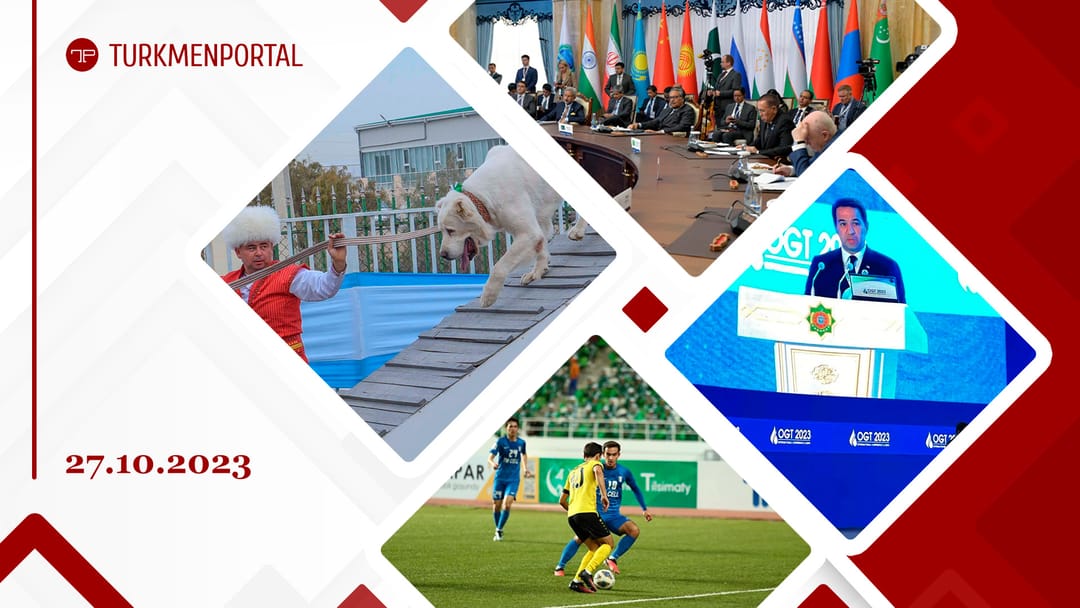 Экспорт Туркменистана за 8 месяцев составил $7,8 млрд, в Анкаре прошли переговоры глав Туркменистана и Турции, Ашхабад примет следующее заседание Совета глав правительств СНГ и другие новости