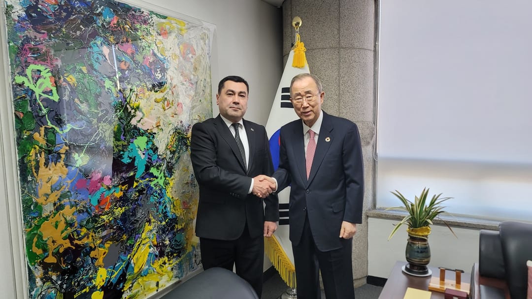 BMG-niň ozalky Baş sekretary Türkmenistanyň global durnuklylyga goşýan goşandyna ýokary baha berdi