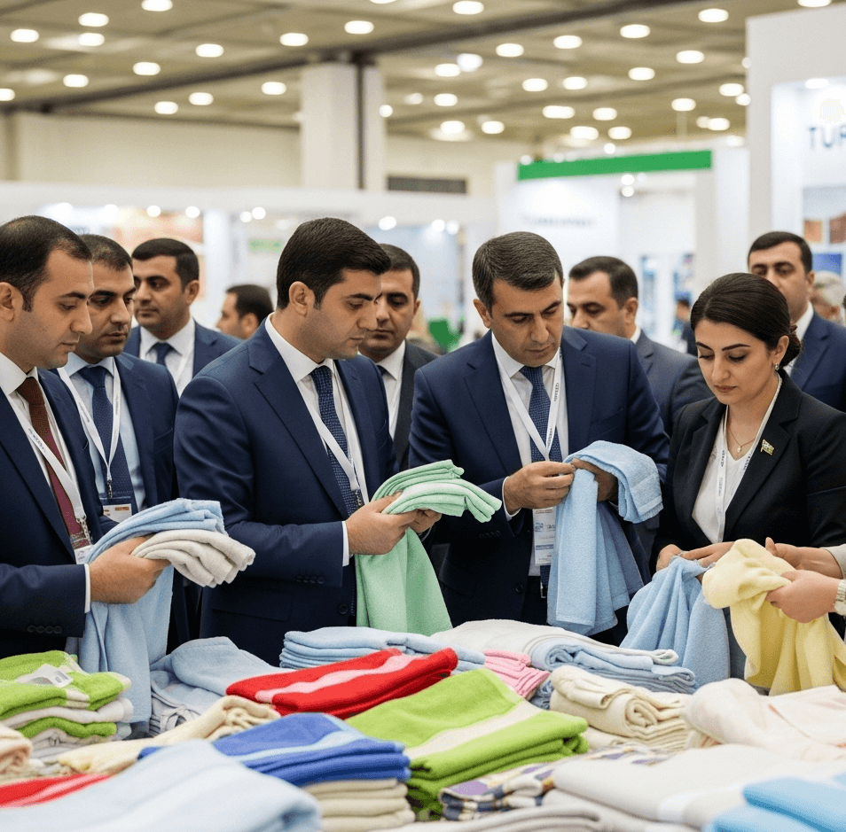 Entrepreneurs from Armenia purchased terry products on the exchange of Turkmenistan