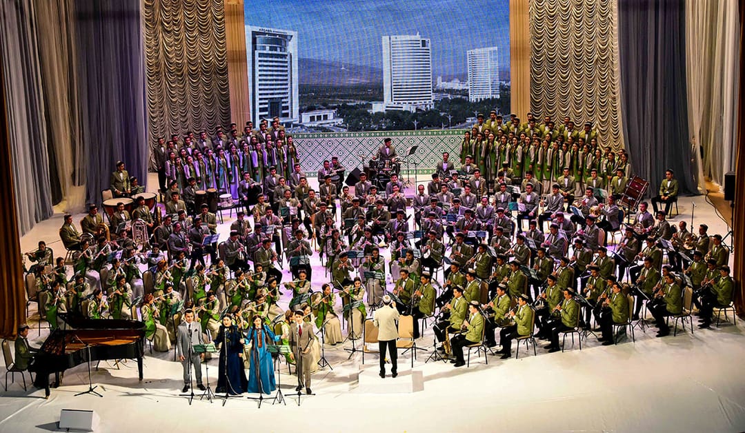 Presentation of new orchestra held in Ashgabat