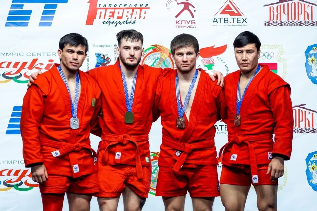 Turkmen Sambo Wrestlers Win Six Medals on First Day of Tournament in Belarus