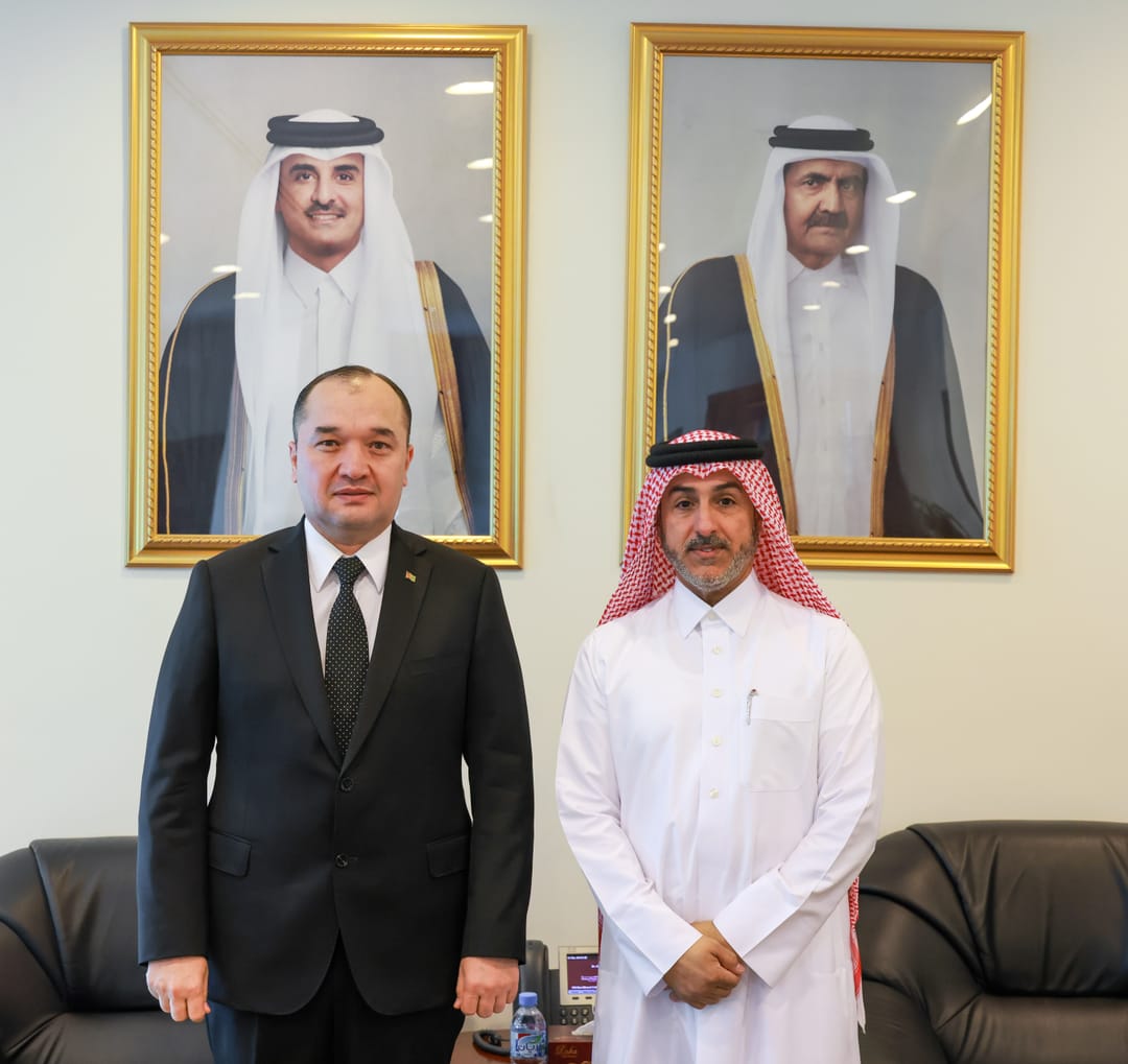 Türkmenistan’ın Katar Büyükelçisi, Katar Dışişleri Bakanlığı Diplomasi Enstitüsü Müdürü ile görüştü