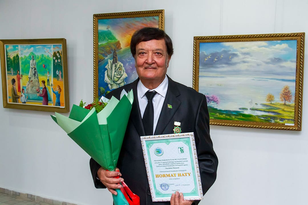 In Ashgabat, a personal exhibition of paintings by Nuriddin Niyazov "Earth - our house" was opened