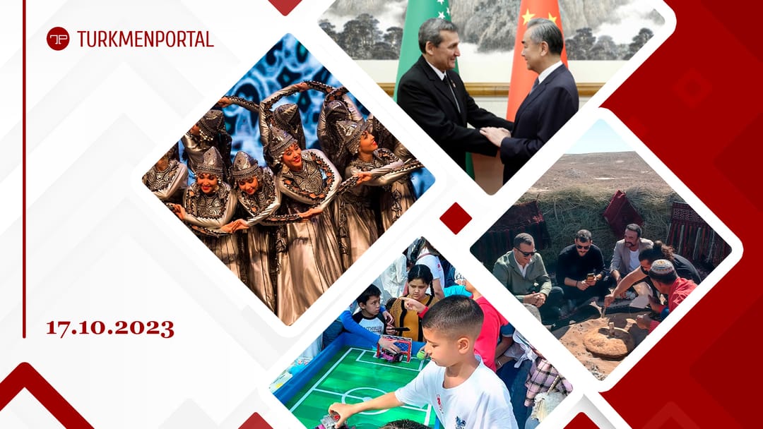Туркменистан и Китай договорились расширить энергетическое сотрудничество, в Ашхабаде прошёл климатический экофестиваль, турецкие кинематографисты посетили Древний Мерв и другие новости