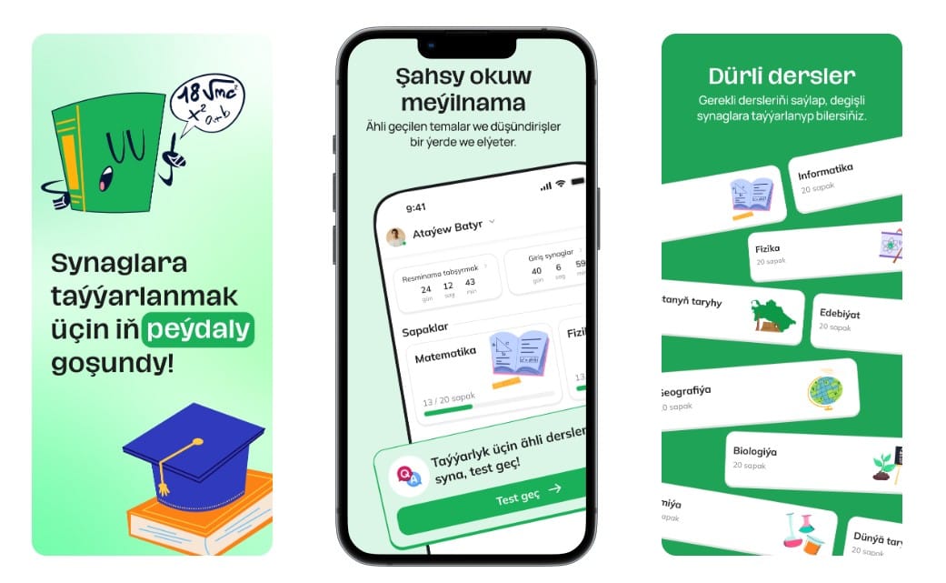 New mobile app helps applicants prepare for university entrance in Turkmenistan