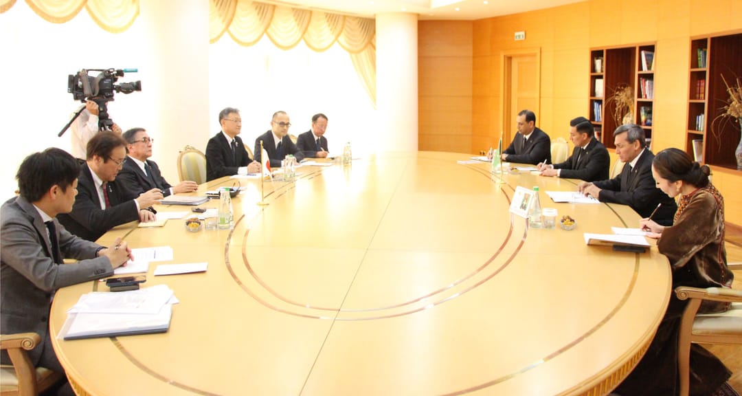Meeting with representatives of Japanese companies held at the Ministry of Foreign Affairs of Turkmenistan