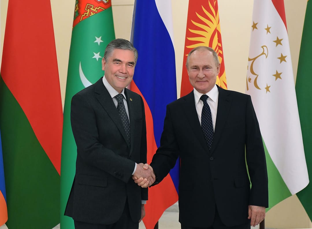 Gurbanguly Berdimuhamedov and Vladimir Putin noted the development of relations between Turkmenistan and the Russian Federation