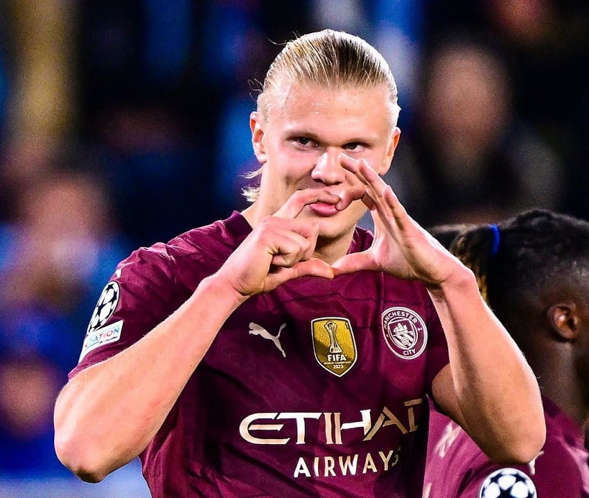 Erling Haaland, Manchester City'yle sözleşmesini 2034'e kadar uzattı