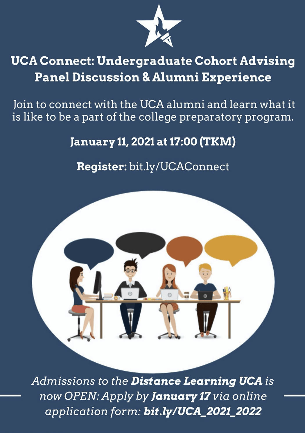 American Center in Ashgabat announces Session with UCA Alumni