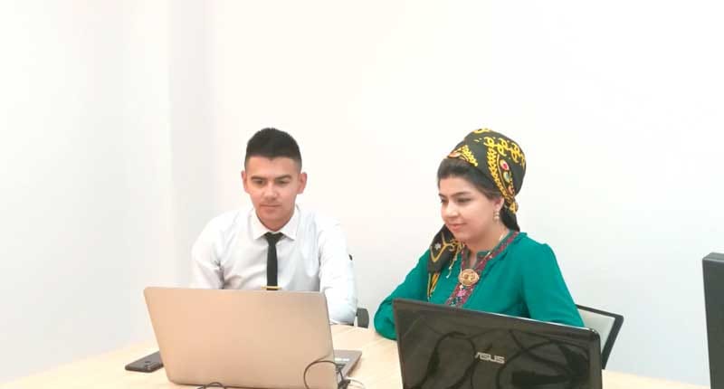 Turkmen weather forecasters took part in webinars