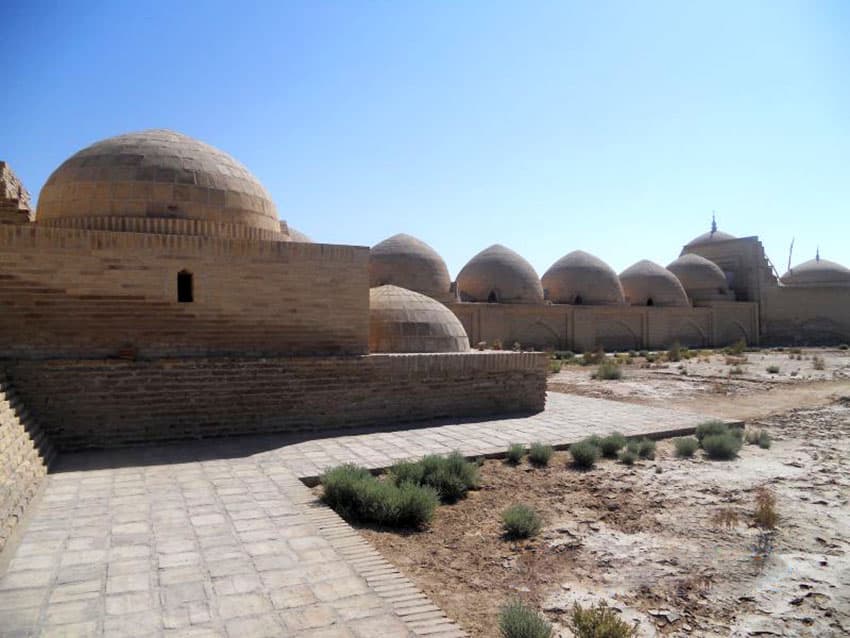 Medieval monument preserved in Turkmenistan - architectural complex Istmamut-ata