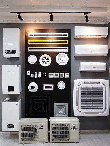 Comfortable climate in your home and office with equipment from Sabiana, Airwell and Grad
