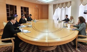 Türkmenistan ve AB Aşkabat'taki toplantıda, ortaklıkla ilgili önceliklerini gözden geçirdi