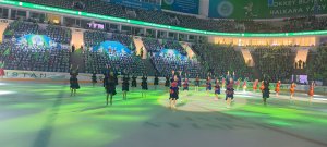 В Ашхабаде завершилась церемония открытия международного турнира по хоккею