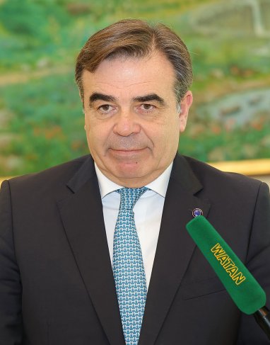 A briefing with Vice-President of the European Commission Margaritis Schinas was held in Ashgabat