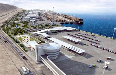 Türkmen temsilciler, Trans-Hazar ulaştırma koridorunun dijitalleştirilmesi konulu çalıştaya katıldı