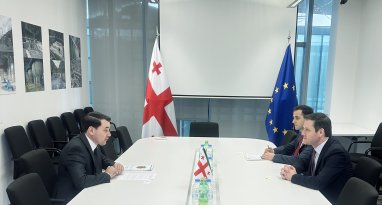 Türkmenistan'ın Gürcistan Büyükelçisi, Gürcistan Ekonomi ve Sürdürülebilir Kalkınma Bakan Yardımcısı ile görüştü