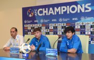 «Ахал» – «Пахтакор»: пресс-конференция и открытая тренировка перед матчем Лиги чемпионов АФК
