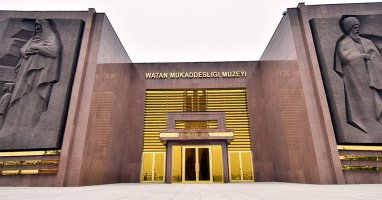 Председатель Халк Маслахаты посетил музей в комплексе «Halk hakydasy»