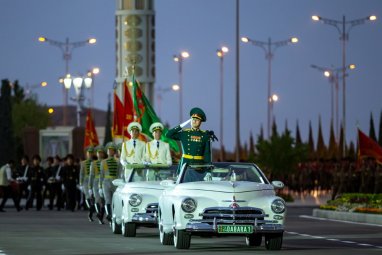 Рота почетного караула Туркменистана примет участие в параде Победы в Москве