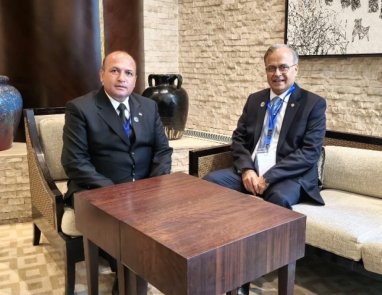 Türkmenistan Çevre Koruma Bakanı, Duşanbe'de bir dizi ikili görüşme gerçekleştirdi