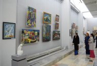 Photoreport from the exhibition of abstract art under the motto 