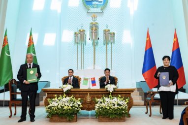 Türkmenistanyň we Mongoliýanyň habarlar agentlikleri özara düşünişmek hakynda Ähtnama gol çekdiler