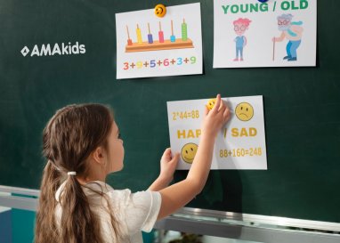 Академия AMAKids в Ашхабаде приглашает на занятия по ментальной арифметике и английскому языку 