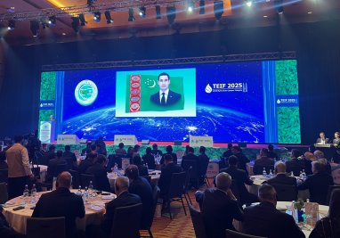 Президент Туркменистана поздравил участников форума TEIF 2025 с началом работы