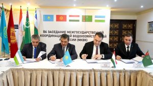 Türkmen heyeti, Devletlerarası Su Yönetimi Koordinasyon Komitesi'nin 86. toplantısına katıldı