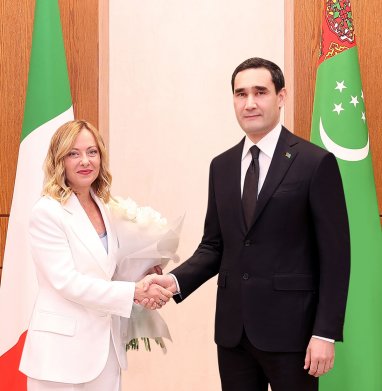 The President of Turkmenistan was invited to visit Italy