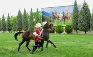 The second round of the Akhal-Teke horse beauty contest took place in Turkmenistan