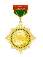 ЗАКОН ТУРКМЕНИСТАНА Об утверждении новой редакции Описания медали Туркменистана «Altyn Aý»